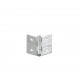 GALVANIZED FLAT STEEL HINGE 30x30 ITALY